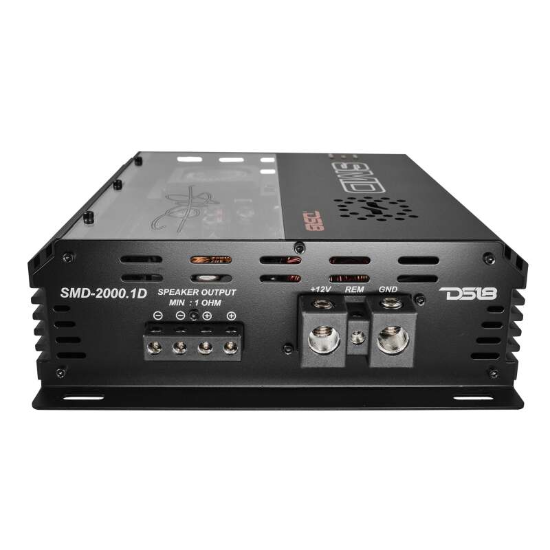 DS18 Steave Meade Colab 1-Channel Amp Class D 2000/1ohm 1400/2ohm 800/4ohm Watts LED Lights