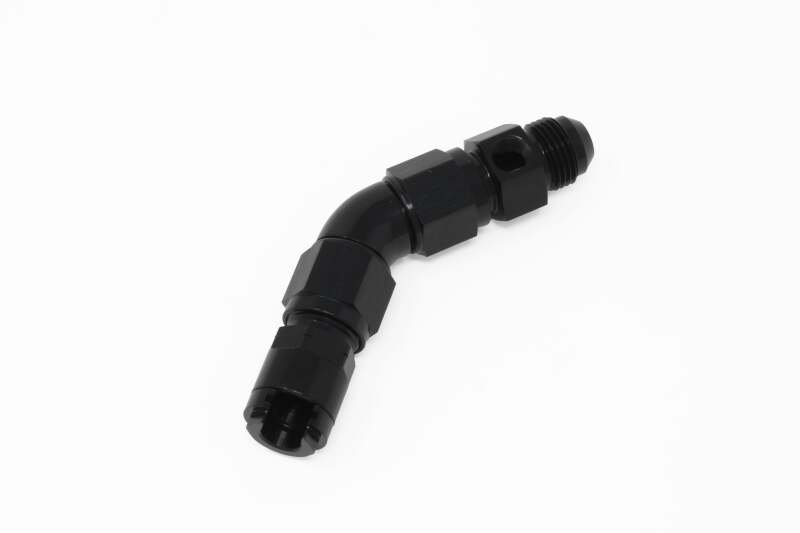 Aeromotive VaporWorx Fuel Module Outlet Kit - 45 Degree 3/8in Female to AN-08 Flare & 1/8in NPT Port