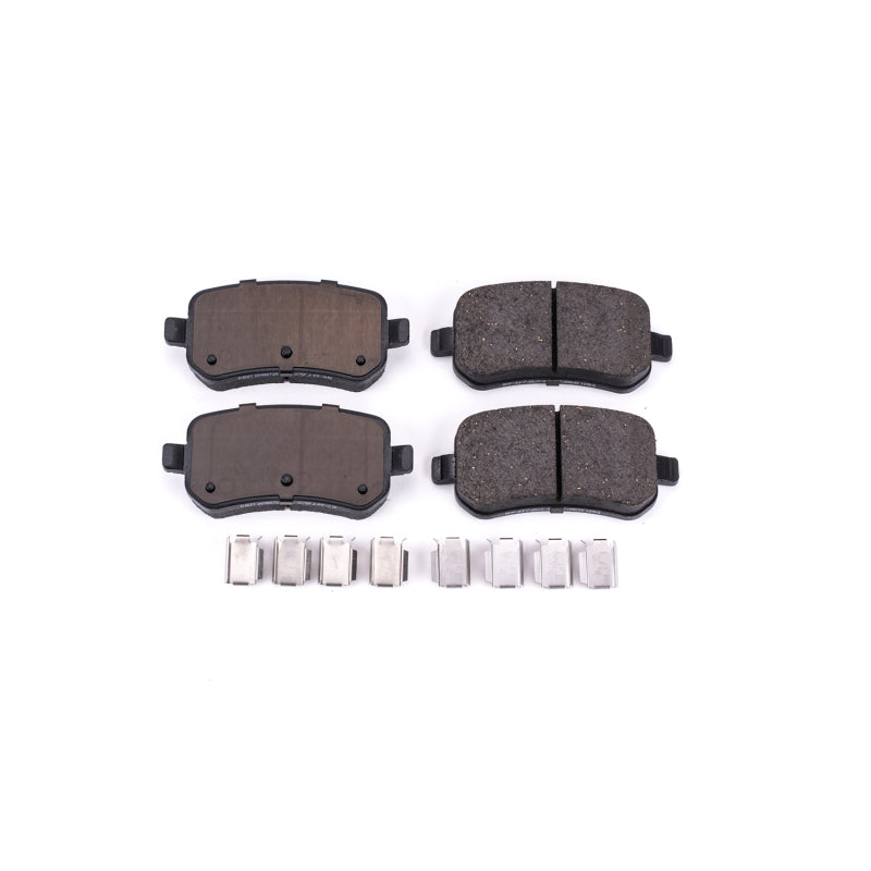 PowerStop Power Stop 04-07 Ford Freestar Rear Z17 Evolution Ceramic Brake Pads w/Hardware