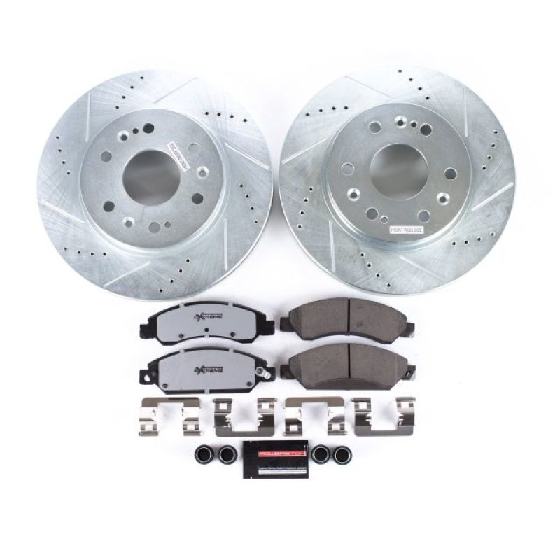 PowerStop Power Stop 07-08 Cadillac Escalade Front Z36 Truck & Tow Brake Kit