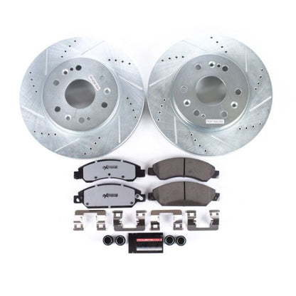 PowerStop Power Stop 07-08 Cadillac Escalade Front Z36 Truck & Tow Brake Kit