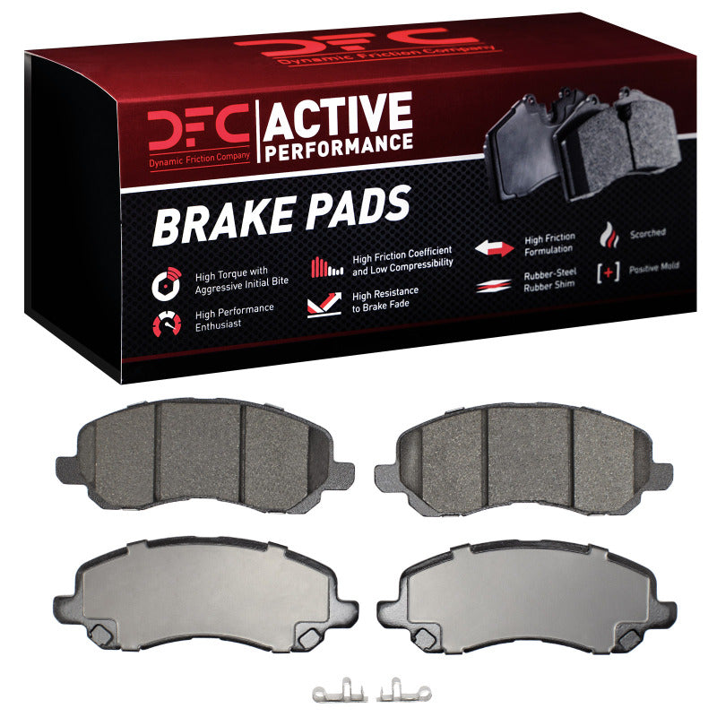 DFC 00-25 Chrysler 200 Front Active Performance Pads - Low Metallic