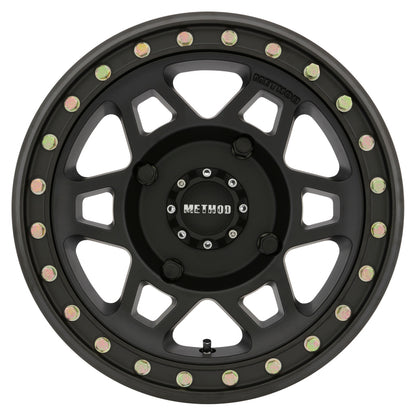 Method Wheels Method MR405 UTV Beadlock 15x7 / 5+2/38mm Offset / 4x156 / 132mm CB Matte Black Wheel