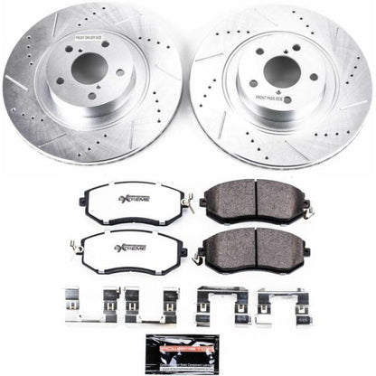 PowerStop Power Stop 13-16 Scion FR-S Front Z26 Street Warrior Brake Kit