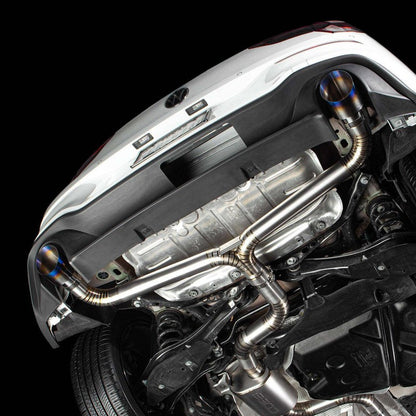 COBB 5V4160 CAT-BACK EXHAUST SYSTEMS TITANIUM FOR VOLKSWAGEN GOLF GTI (MK8) 2022-
