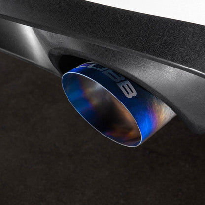 COBB 5V4160 CAT-BACK EXHAUST SYSTEMS TITANIUM FOR VOLKSWAGEN GOLF GTI (MK8) 2022-