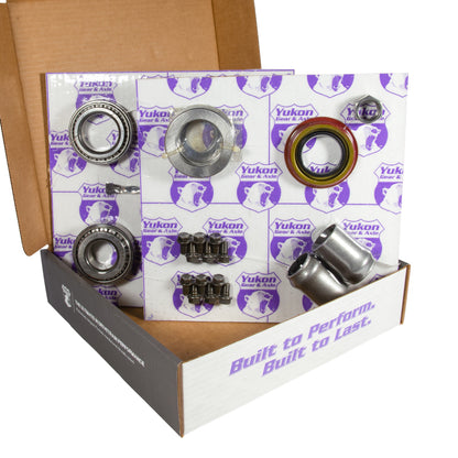 Yukon Gear & Axle Yukon Gear 8.875in GM 12T Thick 4.11 Rear Ring & Pinion Install Kit Axle Bearings and Seals
