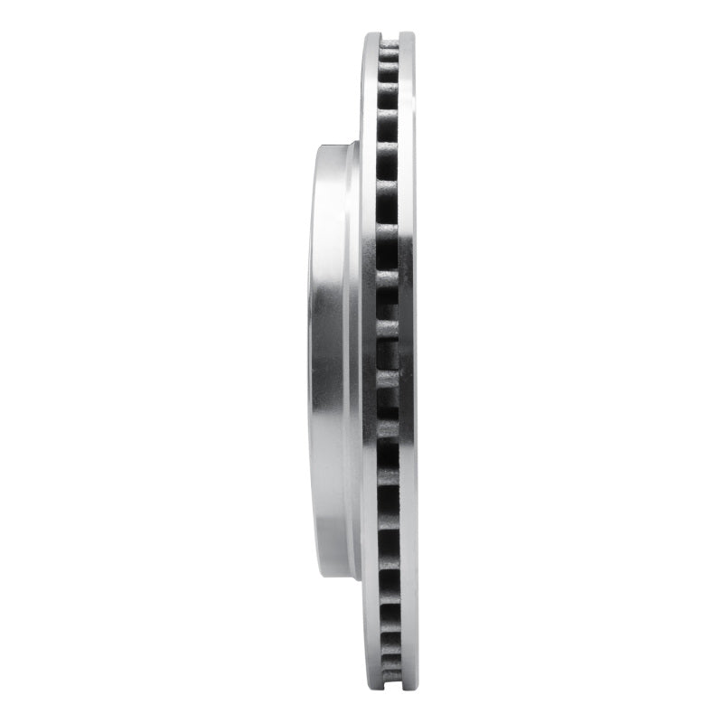 R1 Concepts R1 08-19 Cadillac CTS Rear Left Drilled & Slotted Silver Brake Rotor