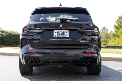 Dinan 18-25 BMW X3 M40i/X4 M40i (G01/G02) Valved Catback Exhaust System - Polished Tips