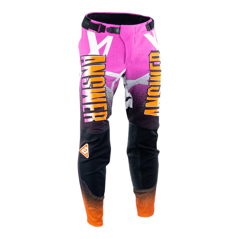 Answer 26 LE Elite Chaos Artifacts Pants 50 Years Purple/Black/Orange Size - 38