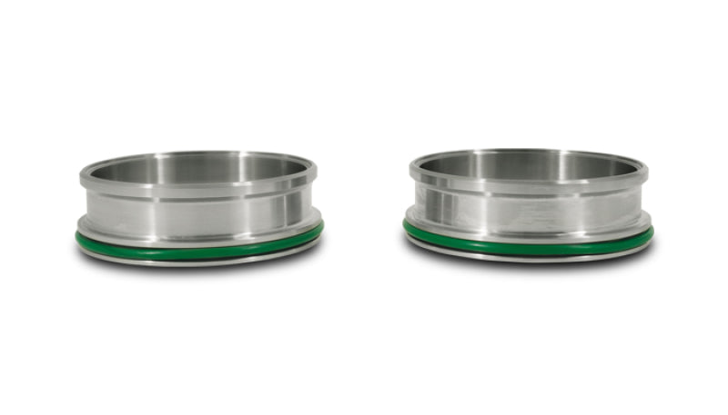 Vibrant Stainless Steel Weld Fitting w/ O-Rings for 4in OD Tubing