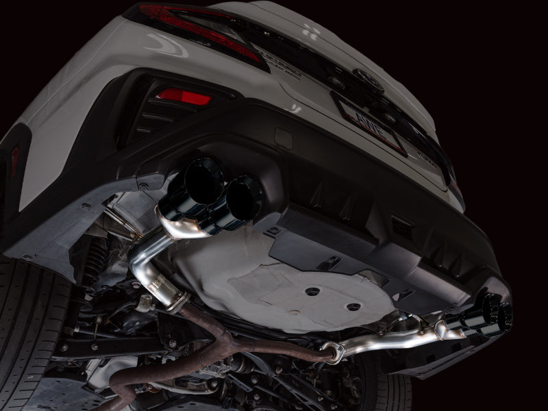 AWE Tuning 22-25 Subaru VB WRX Track Edition Axle-Back Exhaust - Diamond Black Tips