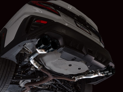 AWE Tuning 22-25 Subaru VB WRX Track Edition Axle-Back Exhaust - Diamond Black Tips