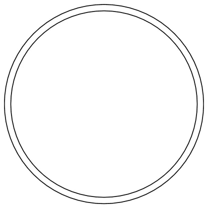 Cometic Gasket Cometic Holley 4500 Dominator .060in Fiber Air Cleaner Mounting Gasket - 7.3125in Diameter