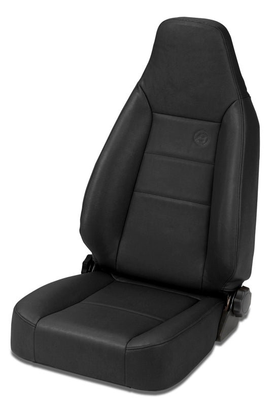 Bestop 76-86 Jeep Cj7 Front Trailmax II Sport Seat (All Vinyl Black Crush)