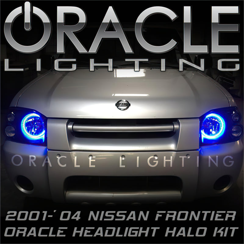 ORACLE Lighting Oracle 02-04 Nissan Xterra LED Headlight Halo Kit - Red