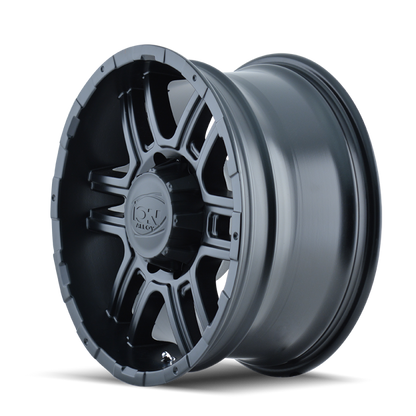 ION Wheels ION Type 179 16x8 / 5x127 BP / 10mm Offset / 83.82mm Hub Matte Black Wheel