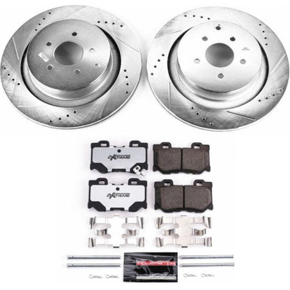 PowerStop Power Stop 09-13 Infiniti FX50 Rear Z26 Street Warrior Brake Kit