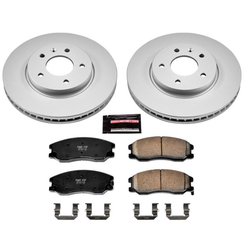 PowerStop Power Stop 12-15 Chevrolet Captiva Sport Front Z17 Evolution Geomet Coated Brake Kit