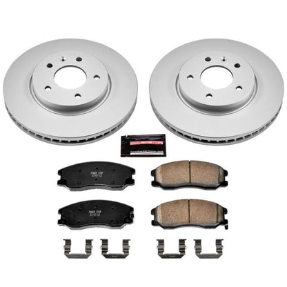 PowerStop Power Stop 12-15 Chevrolet Captiva Sport Front Z17 Evolution Geomet Coated Brake Kit