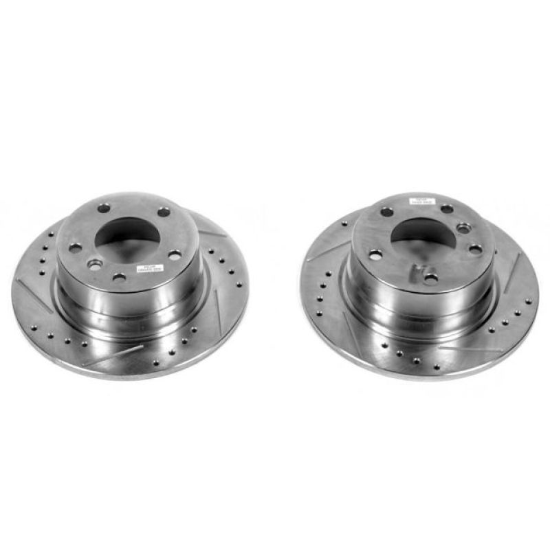 PowerStop Power Stop 03-05 BMW Z4 Rear Evolution Drilled & Slotted Rotors - Pair