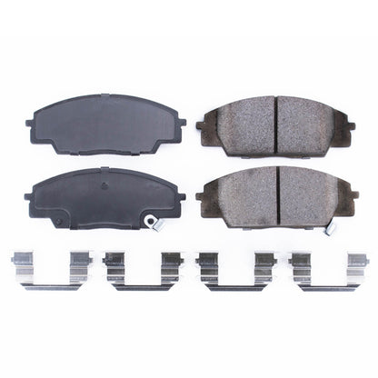 PowerStop Power Stop 07-10 Acura CSX Front Z17 Evolution Ceramic Brake Pads w/Hardware