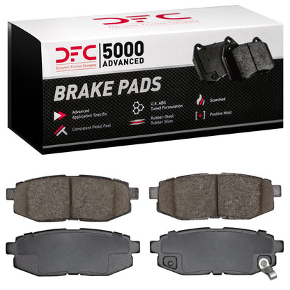 DFC 06-25 Scion FR-S Rear 5000 Advanced Ceramic Brake Pads