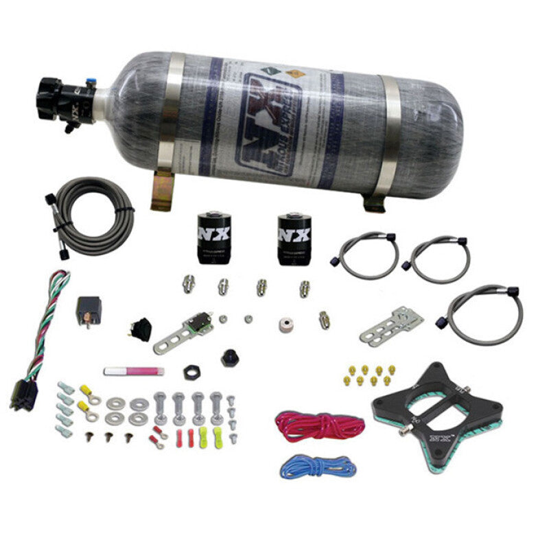 Nitrous Express 96-04 Ford Mustang 4.6L 2 Valve Nitrous Plate Kit w/Composite Bottle