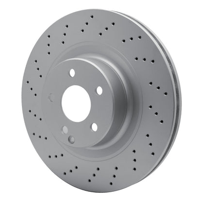 DFC 01-06 Mercedes-Benz CL55 AMG Front Drilled GeoSPEC Coated Rotor