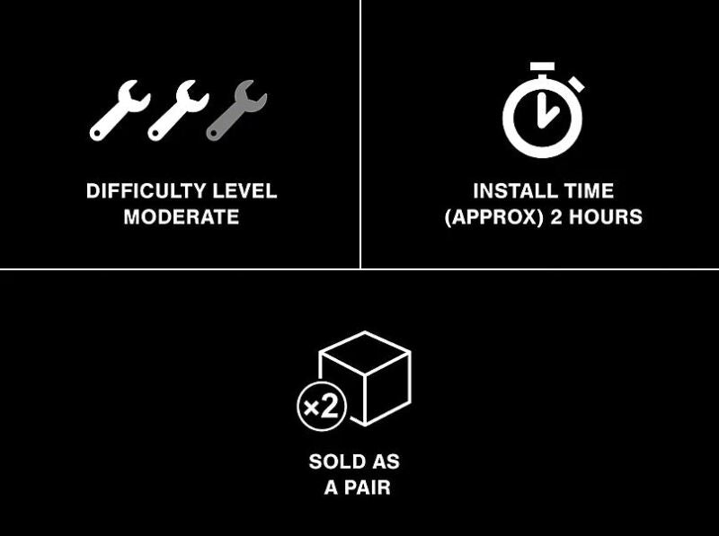 Raxiom 14-21 Toyota Tundra Axial Series Headlights w/ SEQL LED Bar- Black Housing (Clear Lens)