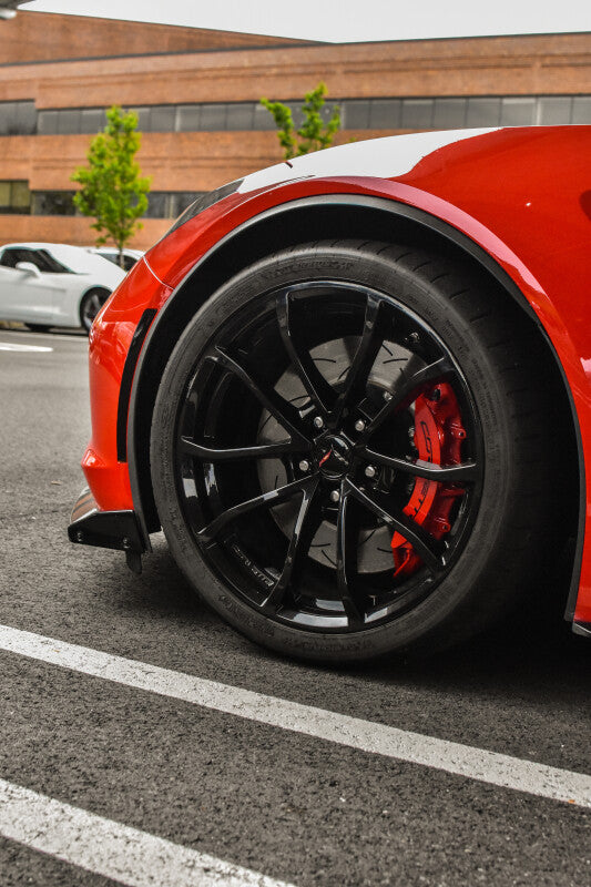 DBA 03-05 Evo 8/9 Front Slotted 5000 Series 2 Piece Rotor Assembled w/ Black Hat