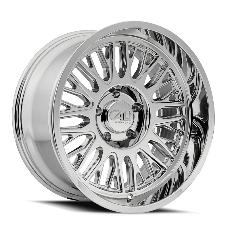 Cali Off-Road 9116 Vertex 20x10 / 5x127 BP / -25mm Offset / 78.1mm Hub Chrome Wheel