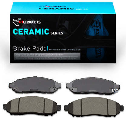 R1 Concepts R1 05-25 Chevrolet City Express Front R1 Ceramic Brake Pads