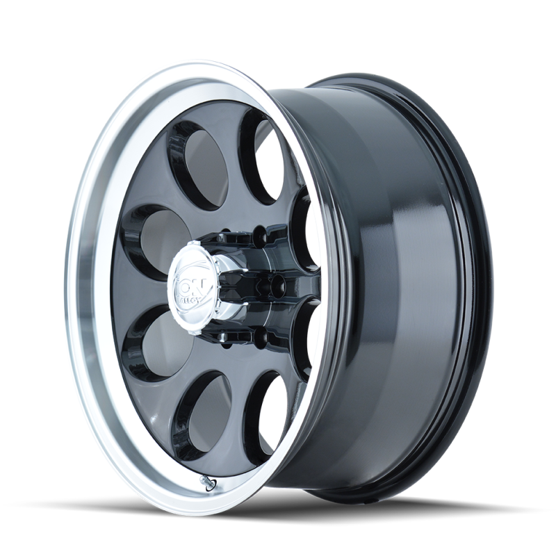 ION Wheels ION Type 171 17x9 / 5x114.3 BP / 0mm Offset / 83.82mm Hub Black/Machined Wheel