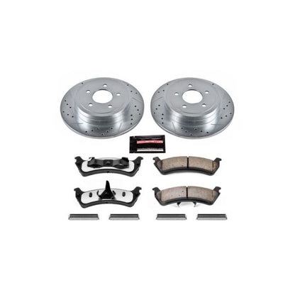 PowerStop Power Stop 2003 Ford Explorer Sport Rear Z36 Truck & Tow Brake Kit