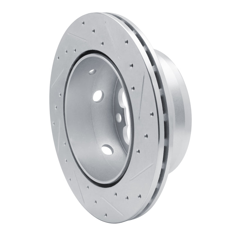 R1 Concepts R1 02-06 Dodge Sprinter 3500 Rear Left Drilled & Slotted Silver Brake Rotor
