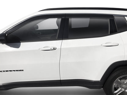 Husky Liners 14-24 Jeep Cherokee Ventvisor Low Profile (4pc) - Chrome