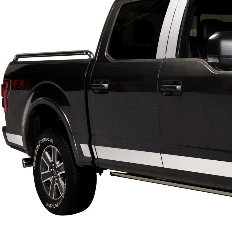 Putco 09-14 Ford F-150 Super Crew Cab 5.5 Box - 7in Wide - 12pcs Pro Stainless Steel Rocker Panels