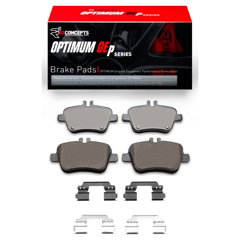 R1 Concepts R1 14-15 Mercedes-Benz CLA250 Rear Optimum OE Pads & Hardware Kit