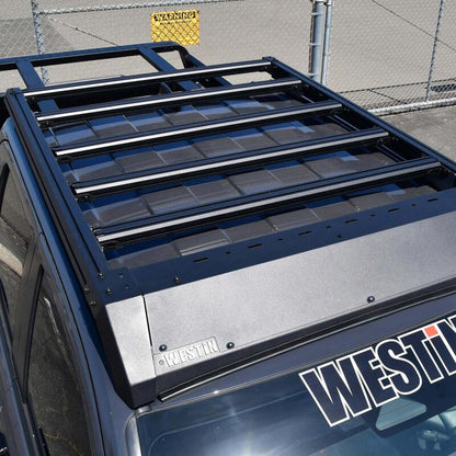Westin 24-26 Toyota Tacoma Double Cab Mesa Roof Rack - Textured Black
