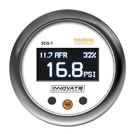 Innovate Motorsports Innovate SCG-1 Solenoid inBoostin Controller & Wideband Gauge Kit