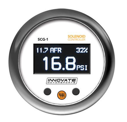 Innovate Motorsports Innovate SCG-1 Solenoid inBoostin Controller & Wideband Gauge Kit