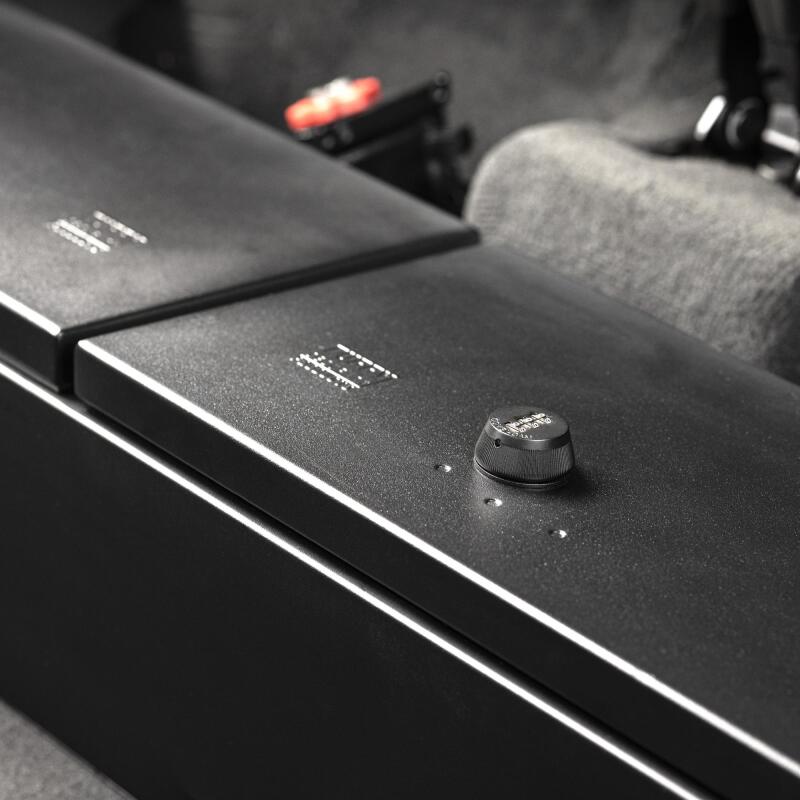 Tuffy Products Tuffy Underseat Lockbox W/ Combo Lock For Chevrolet Silverado & Gmc Sierra Crew & Double Cab
