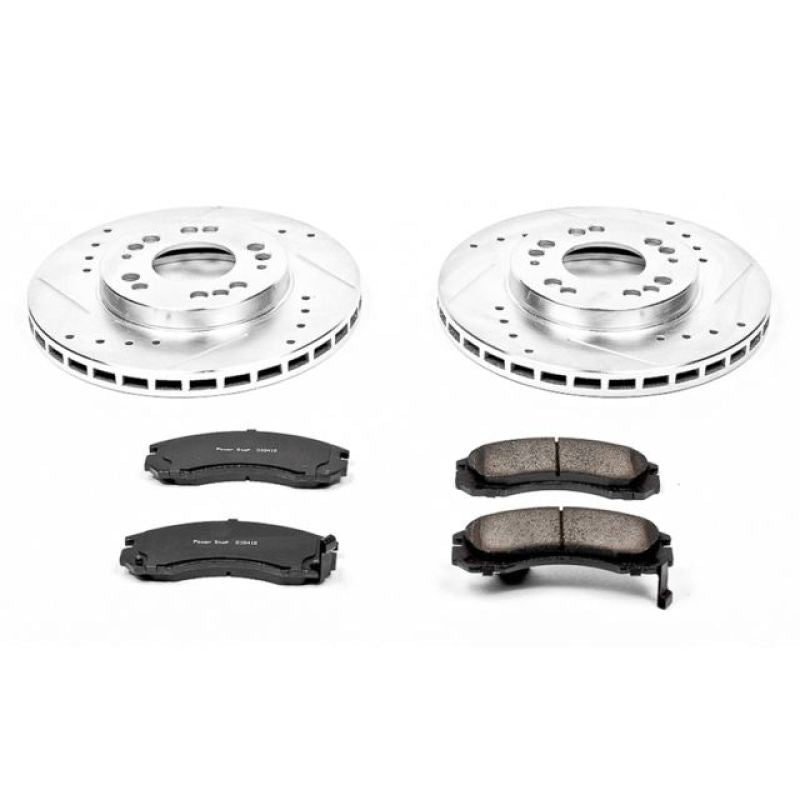 PowerStop Power Stop 91-96 Dodge Stealth Front Z23 Evolution Sport Brake Kit