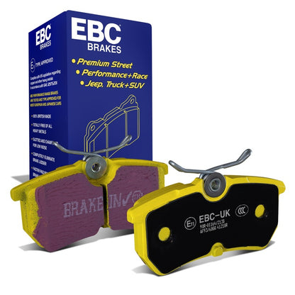 EBC 13+ Ford Fiesta 1.6 Turbo ST Yellowstuff Rear Brake Pads