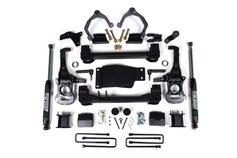Zone Offroad 19-23 Chevy/GM Trail Boss / AT4 1500 4WD 4in Lift Kit w/ FOX Shocks