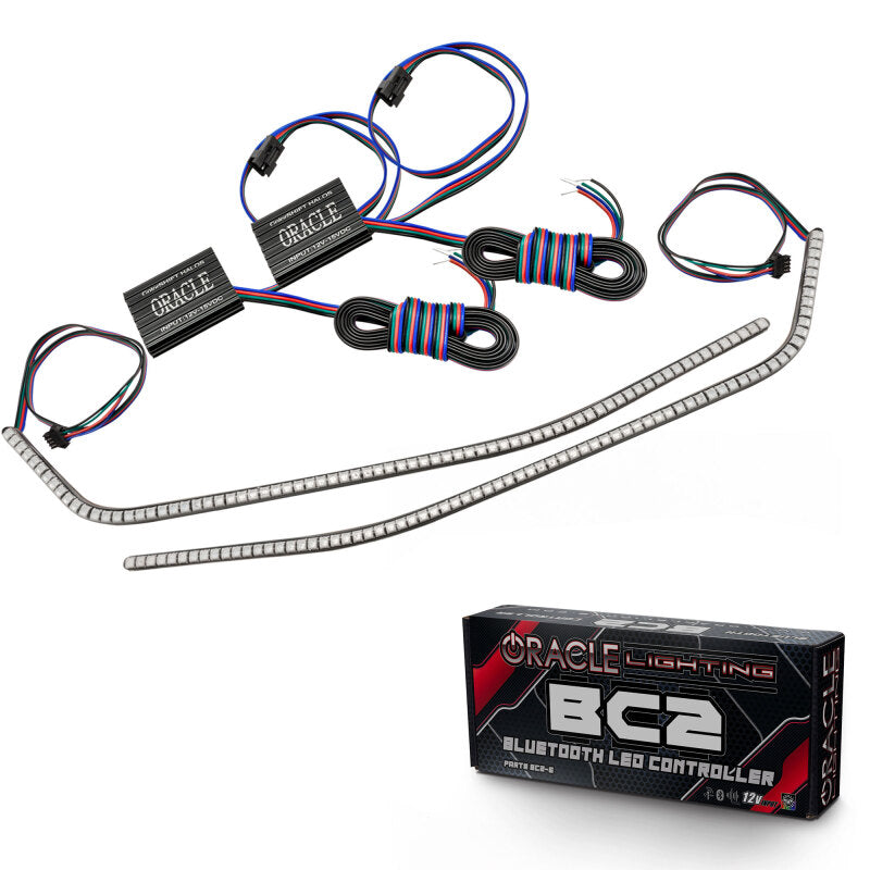 ORACLE Lighting Oracle 16-21 Chevy Camaro Surface Mount DRL Modules - ColorSHIFT w/ BC1 Controller