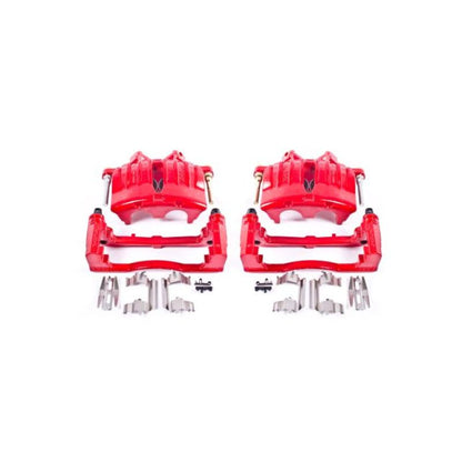 PowerStop Power Stop 04-05 Buick Rainier Front Red Calipers w/Brackets - Pair