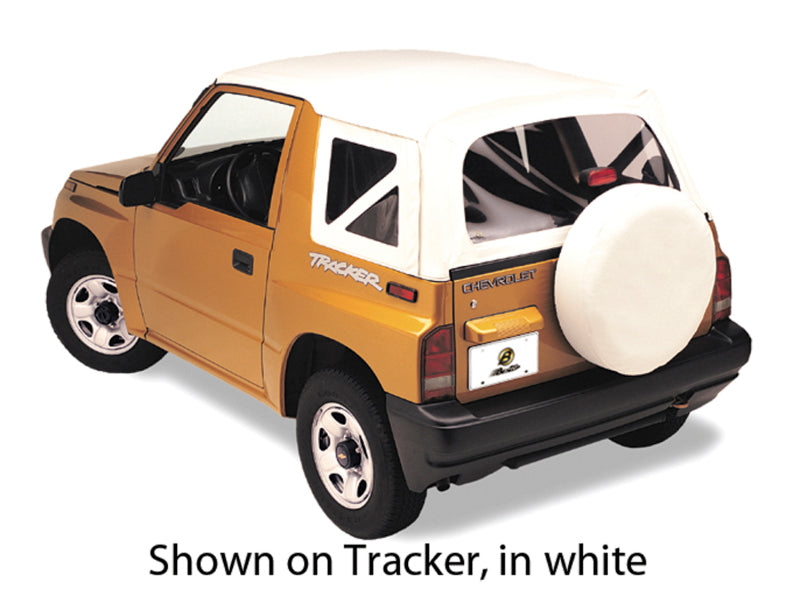 Bestop A-Top For OEM - 88-94 Samurai Replace (White Denim Clear Windows No Door Skins Included)