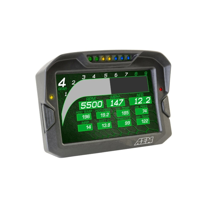 AEM CD-7 Non Logging Race Dash Carbon Fiber Digital Display (CAN Input Only)